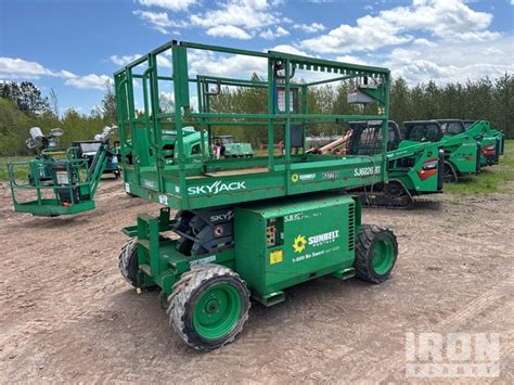 Skyjack Sj Rt Dual Fuel X Scissor Lift In Hermantown