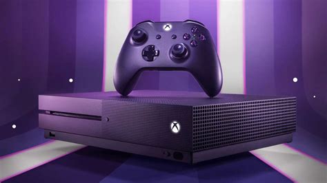 Fortnite: Battle Royale Purple Special Edition Xbox One S Console ...