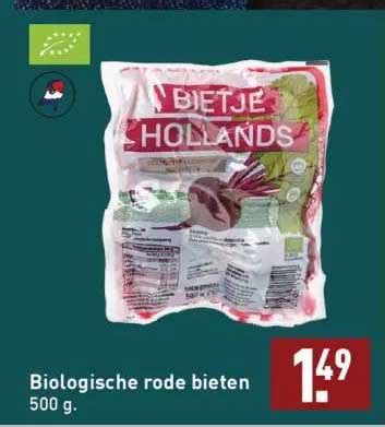 Biologische Rode Bieten Aanbieding Bij ALDI 1Folders Nl