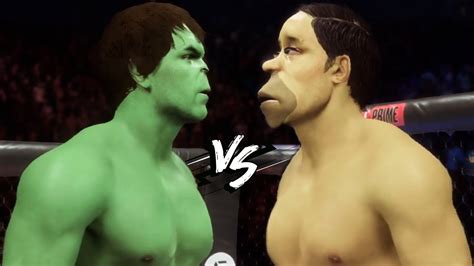 Homero Vs Hulk Ea Sports Ufc Epic Fight Youtube