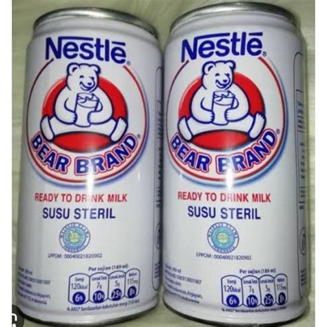 Jual BEAR BRAND SUSU STERIL 189ML Shopee Indonesia