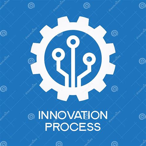 Automatic Process Icon Stock Vector Illustration Of Control 86242603