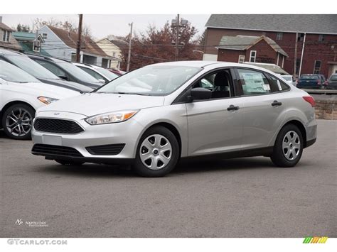 2016 Ingot Silver Ford Focus S Sedan 117228170 Photo 4