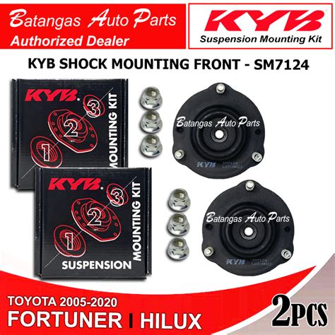 KAYABA KYB SHOCK MOUNTING TOYOTA FORTUNER HILUX 4X4 FRONT SET 2PCS