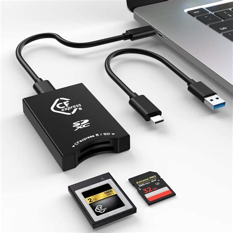 CFexpress Tipo B Lector De Tarjetas Y UHS I Lector De Tarjetas SD USB