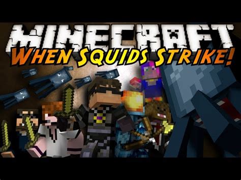 Skydoesminecraft Sky Army Vs Squid Army