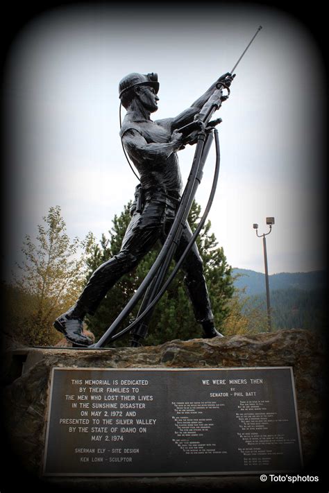 Sunshine Miners Memorial | Kellogg, Idaho Miners Memorial