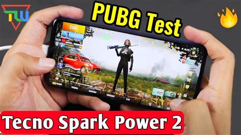 Tecno Spark Power 2 PUBG Test Gaming Test With FPS Graphics Settings