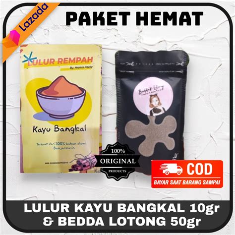 Lulur Kayu Bangkal Asli Beda Lotong Lulur Body Care Thailand Lazada