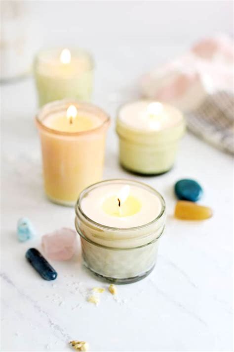 Energize Your Space With These DIY Hidden Crystal Candles | Hello Glow