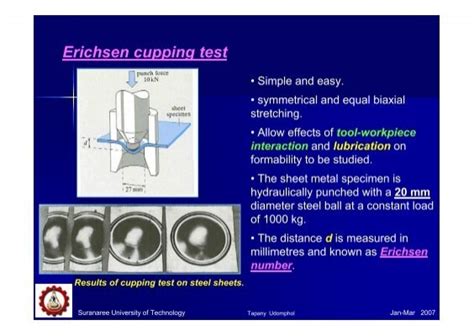 Erichsen Cupping Test Res