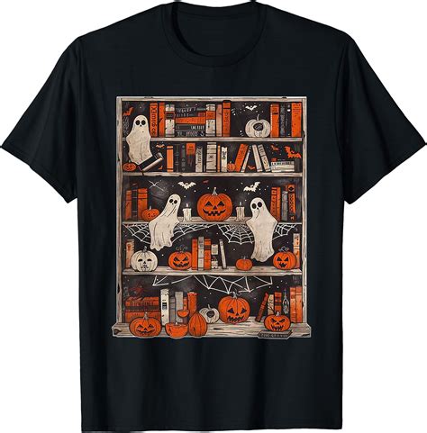 Hot Trending Tee With Cute Ghost Coffee Halowen Fall Ghost Book Reading Walmart