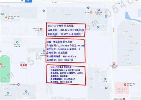 1020东营土拍：东辛片区三宗地块入账5987亿 金辰众成拿下两重磅地块0546房产网东营房产网广饶房产网东营二手房0546