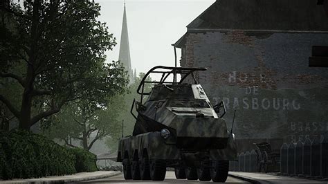 Post Scriptum Sd Kfz 232 Carentan Urban Combat GER Comms ENG Subs