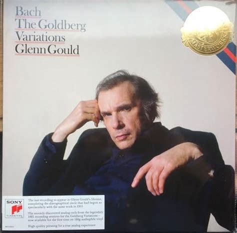 Bach Glenn Gould The Goldberg Variations Vinyl Gatefold 180g Lp Album 2 More 2015