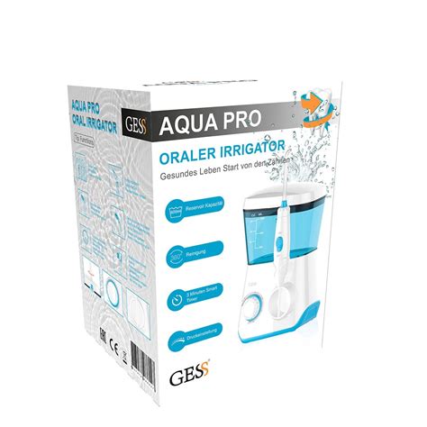 Ирригатор для полости рта Aqua Pro, 600 мл, 8 насадок до 7 атм ...