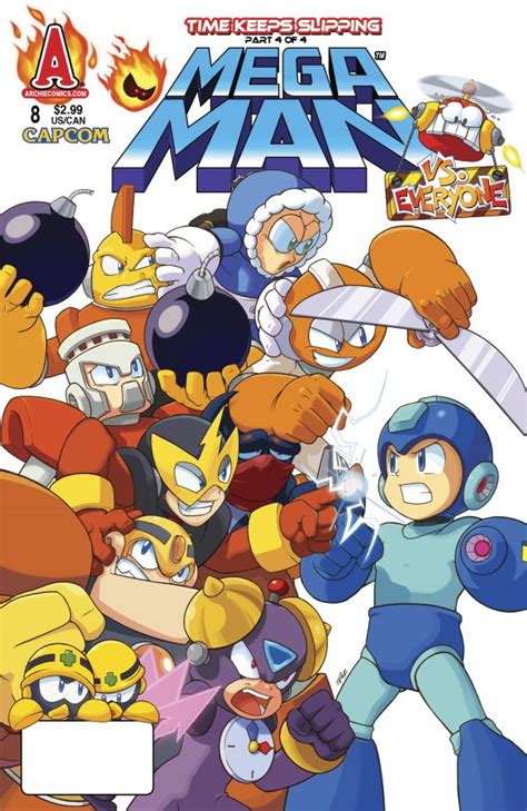 Solicitation For Mega Man 8 And Chad Thomas Gives Us Oil Man The