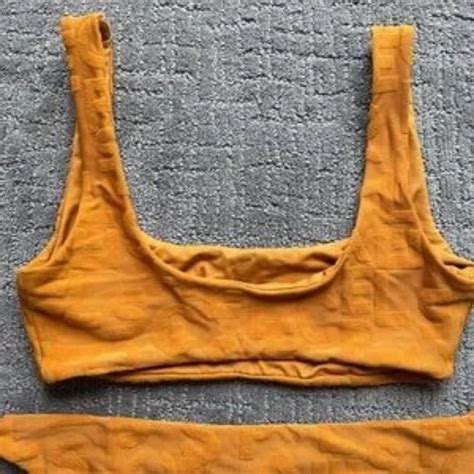 L Space Bikini Set Lizzie Top And Catch Bottom Both Gem