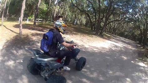 Miami ATV Croom Ride Cruising To The Sand Lake 10 26 2012 YouTube