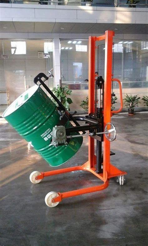 Drum Lifter Cum Tilter HI POWER Hydraulic Barrel Stacker Manufacturer