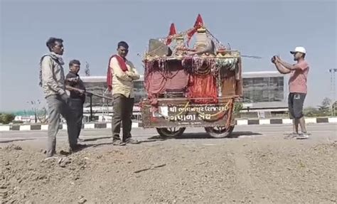 rajpara khodiyar yatra pedestrian tragic accident