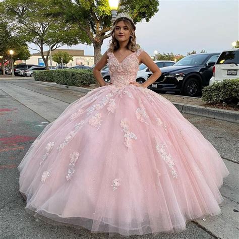 Light Pink Quinceanera Dress