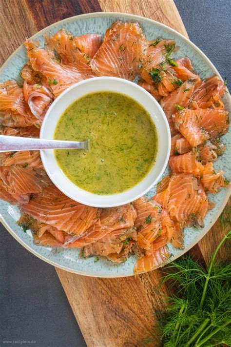 So Machst Du Graved Lachs Mit Honig Senf Sauce Tastybits De