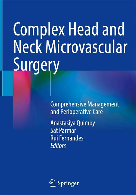 Complex Head And Neck Microvascular Surgery Buch Jpc