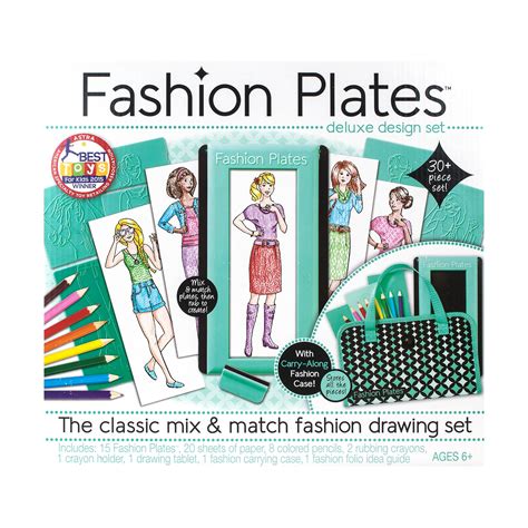 Fashion Plates Deluxe Design Craft Set