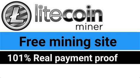 Free Litecoin Mining Litecoin Mining In Mobile 101 Real Site YouTube