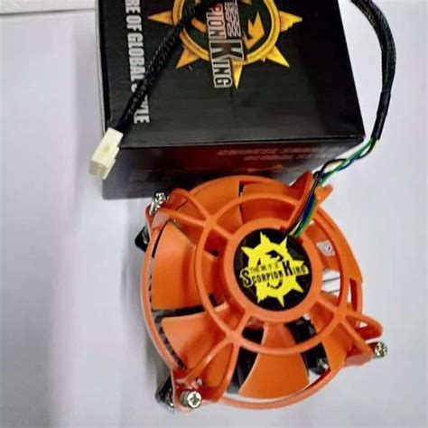 Jual Fan Prosesor Lga 775 Scorpion King Multicolor Di Seller PM O1