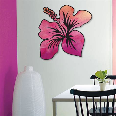 Hibiscus Flower Wall Decor Shelly Lighting