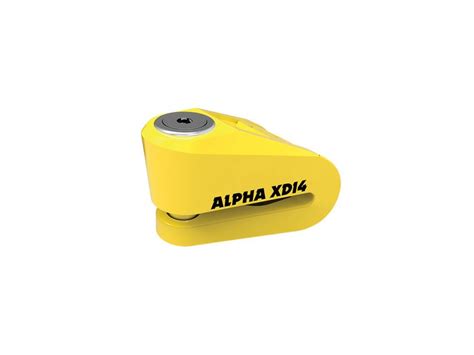 Oxford Alpha Xd Disc Lock Mm Pin Yellow Vehicle