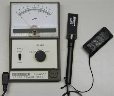 Leader Lpm 8000 Laser Power Meter