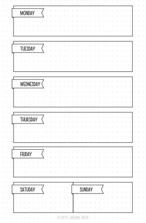 Schedule Printable Printable Calendar Template Planner Template