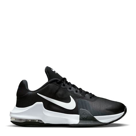 Nike | Air Max Impact 4 Mens Basketball Shoes | Black/White | SportsDirect.com