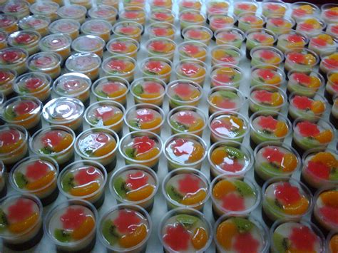 tamaliaspot: puding cup buah