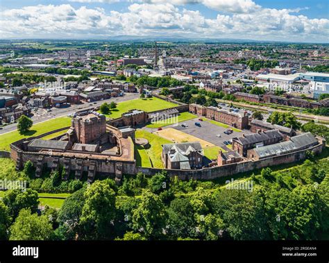 Carlisle Castle Carlisle Cumbria England Stock Photo Alamy