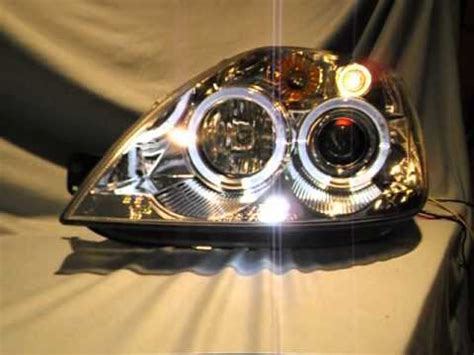 Angel Eye Scheinwerfer Chrome Ford Fiesta Mk6 JH LED SLR By Sw Tuning