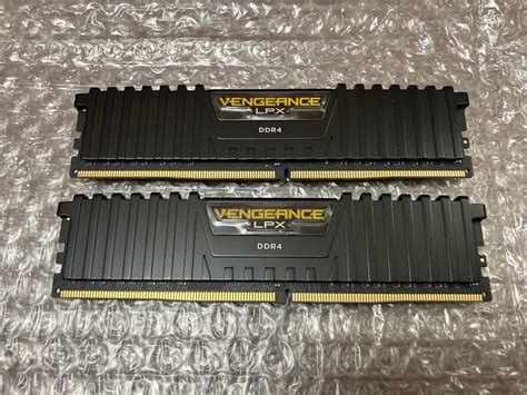 美品 [Corsair]CMK16GX4M2B3200C16 [DDR4 3200 PC4-25600 8GB 2枚 = 16GB｜PayPayフリマ