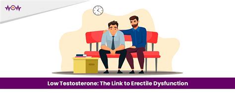 Low Testosterone The Link To Erectile Dysfunction Wow Health