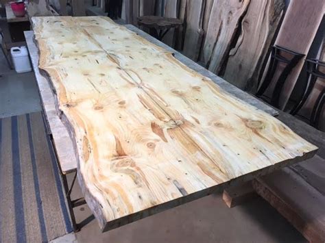 Live Edge Table Slabs Huge Live Edge Slabs Live Edge Knotty Pine For Sale At Ohio Woodlands