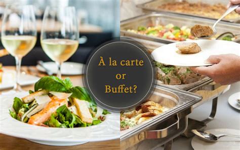 À La Carte Or Buffet Advice By Healing Hands Clinic