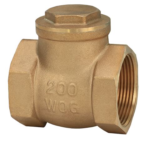 Brass Swing Check Valves On Seal Fast Inc