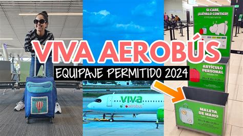 Cambia equipaje permitido de Viva Aerobús en 2024 YouTube