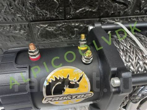 Лебедка PRO&TOP 12V. 13000LBS (5896кг. ) купить во Владивостоке по цене ...