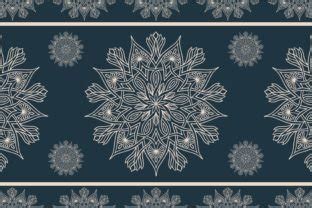 Oriental Ethnic Floral Seamless Pattern Graphic By Parinya Maneenate