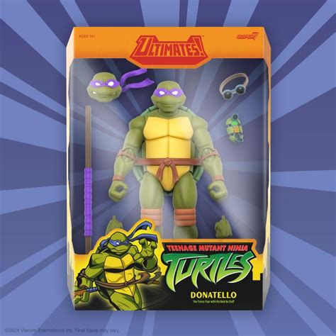 Teenage Mutant Ninja Turtles ULTIMATES Donatello 2003 Animated Series