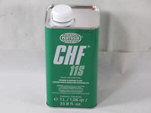 PENTOSIN CHF 11S SYNTHETIC HYDRAULIC FLUID - P#1405116 - 1 LITER | eBay