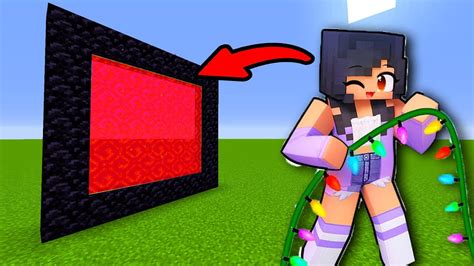 How To Make A Portal To The Aphmau Secret Decorations Dimension In